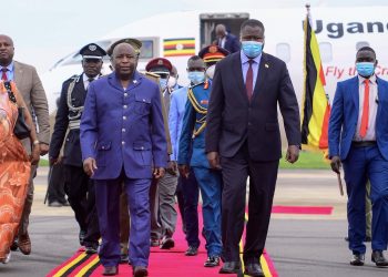 Burundi President Évariste Ndayishimiye in Uganda for 60th Independence Anniversary