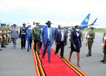 Salva Kiir in Uganda ahead of 60th Independence Anniversary