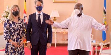 Museveni Welcomes EU Ambassador, Receives Credentials of New Danish Envoy