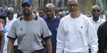 Pictorial: Gen Muhoozi Joins Kagame, Jeannette for Car-Free-Day Tour