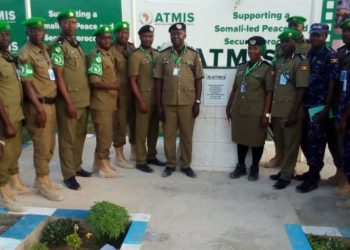 Ugandan Senior Police Officers Visit Somalia for Personnel Inspection