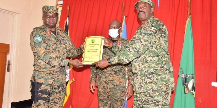 Maj Gen Dick Olum Takes Over Mountain Division and Operation Shujaa Command