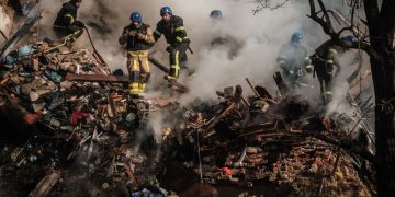 Deadly Drone Strikes Hit Kyiv as Russian Warplane Crashes