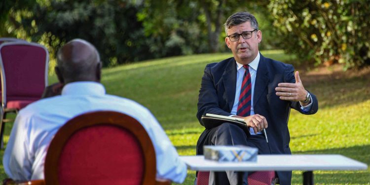 EU Senior Advisor Stuart Meets Museveni over Security Collaboration