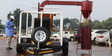 URA Unveils Illicit-Cigarette Destruction Machine after Seizing Shs1bn Illegal Sticks