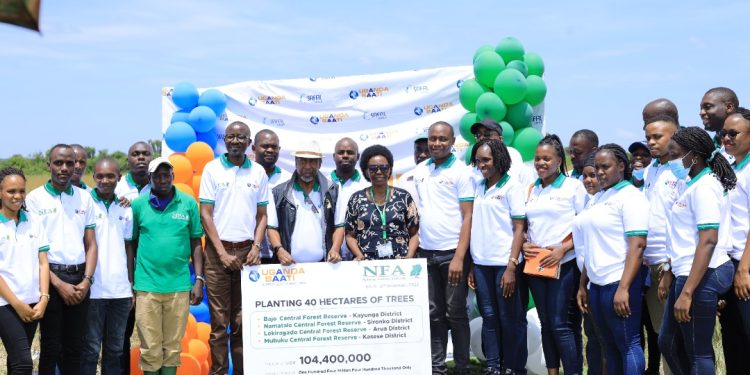 NFA, Uganda Baati Partner to Replant 40 Hectares of Indigenous Trees Countrywide