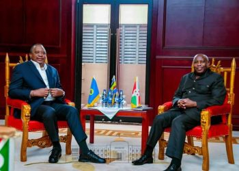 Uhuru Kenyatta in Burundi for Talks on DR Congo Crisis