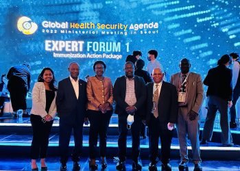 Ebola under Control and Uganda Remains Safe, Dr Aceng tells Ministers in Seoul