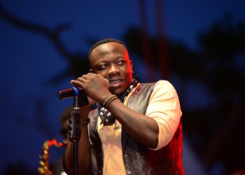 Halloween: Geosteady Tries to Woo Back Baby Mama Prima as Azawi Wows Revelers with Scottish Dress