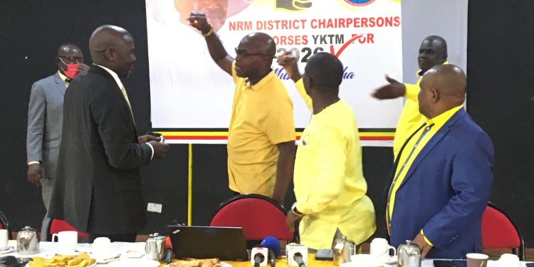 NRM District Chairpersons Endorse Museveni as 2026 Party Presidential Candidate