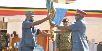 Lt Gen Charles Okidi Assumes Office as Air Force Commander