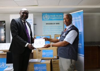 WHO Gives KCCA Shs150m Ebola Equipment