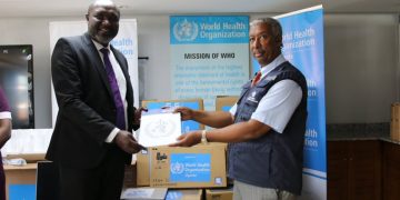 WHO Gives KCCA Shs150m Ebola Equipment