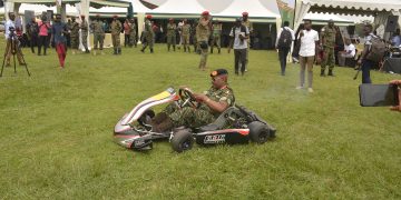 Minister Oleru Donates Motorcycle to Lwengo Tweyambe Women’s and Orphans Veterans SACCO