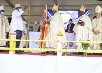 Pictorial: Museveni Lauds Pope Francis for Recognising Father Ambrosoli’s Work