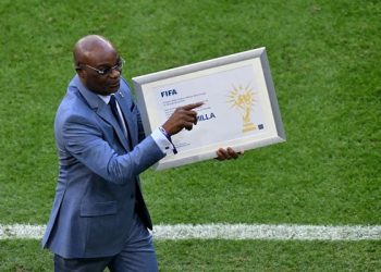 Cameroon Legend Roger Milla Receives Special FIFA Award