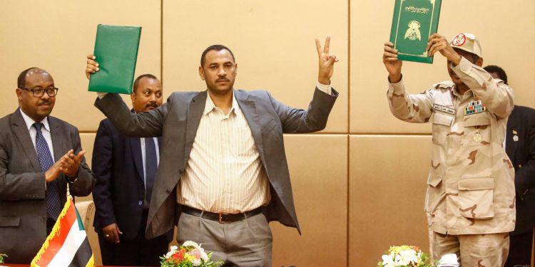 Sudan’s Military, Civilian Factions Sign Initial Power-Sharing Deal