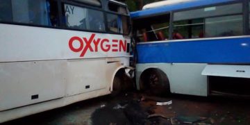 Six Perish as Kenya and Rwanda-Bound Buses Collide in Ntungamo