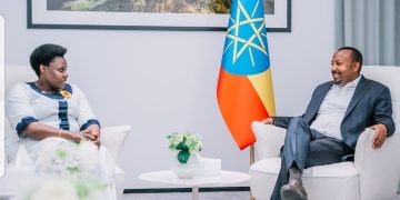 VP Alupo, PM Abiy Discuss Regional and Bilateral Issues