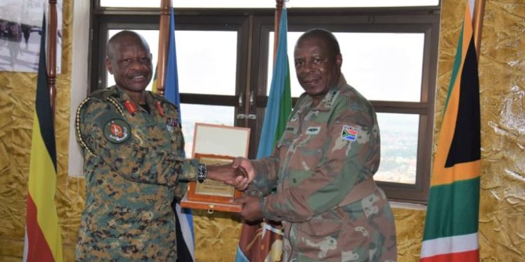 Uganda, South Africa Delegations Meet on Defence Cooperation
