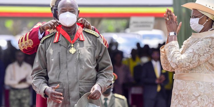 Museveni Awarded Most Prestigious Military Medal in Uganda