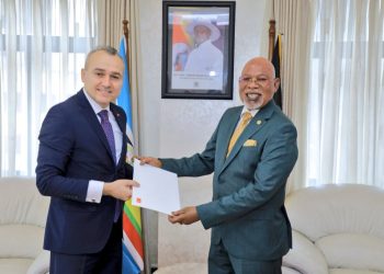 Minister Jeje Odongo Receives Copies of Letters of Credence from New Turkish Ambassador