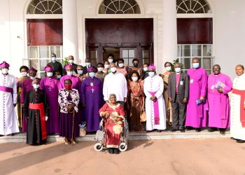 Museveni Meets Central Buganda Diocese Bishops