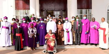 Museveni Meets Central Buganda Diocese Bishops