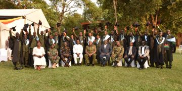 49 UPDF Officers Conferred Bachelor in Defence Studies of Makerere University