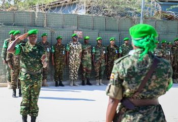 New ATMIS Deputy Force Commander Maj Gen Ngendabanka Assumes Duties