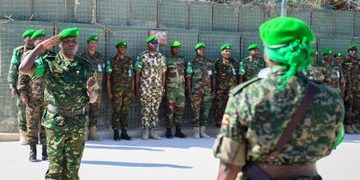 New ATMIS Deputy Force Commander Maj Gen Ngendabanka Assumes Duties