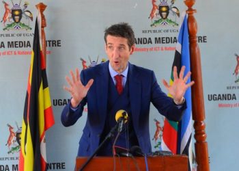 Renowned British Sports Commentator Rob Walker in Uganda