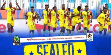 AFCON U20: Uganda Hippos Storm Quarter-Finals for Second Successive Time
