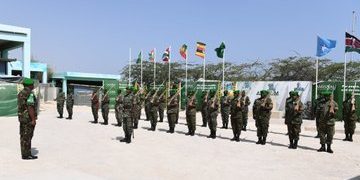 New ATMIS Deputy Force Commander Maj Gen Kimani Formally Assumes Office