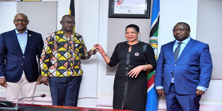 UBC Receives Shs2.5bn Radio Transmission Equipment