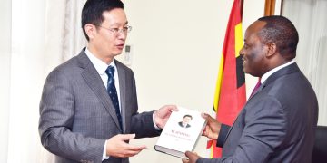 LOP Mpuuga Asks Ambassador Zhang to Prevail over Chinese Investors Degrading Environment