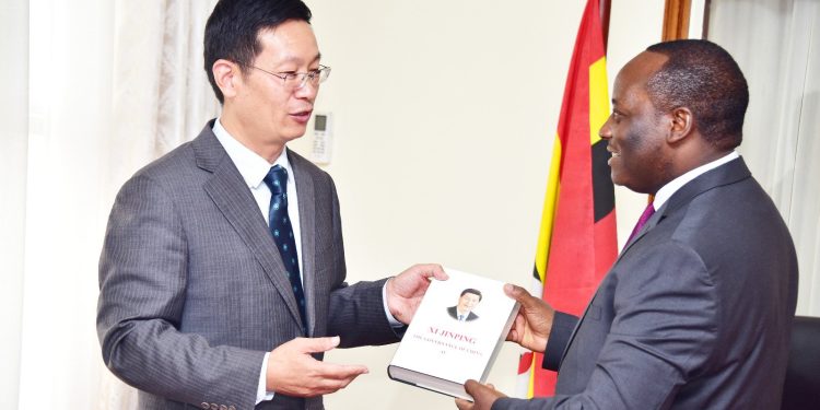 LOP Mpuuga Asks Ambassador Zhang to Prevail over Chinese Investors Degrading Environment