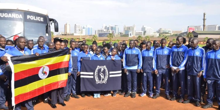 Uganda Police Dispatch 145-man Contigent to Kigali for EAPCO Games