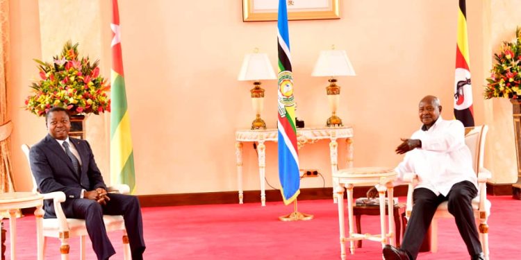 Togolese President Gnassingbe in Uganda for Official Visit