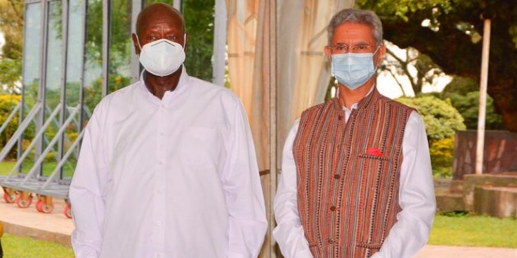 Museveni, India’s External Affairs Minister Discuss ICT, Defence & Security