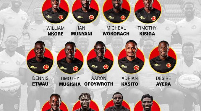 Uganda Sevens Squad for Challenger Series Named