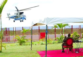 Museveni Commissions First-Ever Upgraded Russian-Type Helicopter in Sub-Saharan Africa