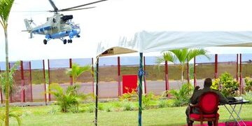 Museveni Commissions First-Ever Upgraded Russian-Type Helicopter in Sub-Saharan Africa