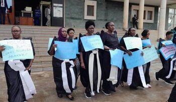 Scuffle, Drama as Police Arrest 11 Female MPs Outside Parliament