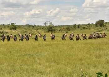 Somali Army Special Forces Passed Out from Camp Rufu