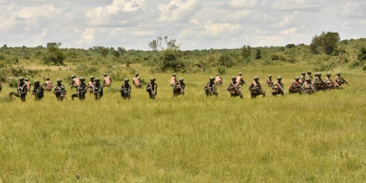 Somali Army Special Forces Passed Out from Camp Rufu