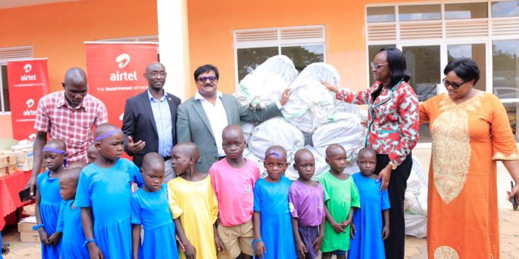 Airtel Uganda Cares Program Extends Relief Support to Masulita Children’s Village