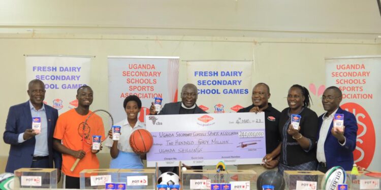 Fresh Dairy Secondary School Games Receive Shs240m Boost