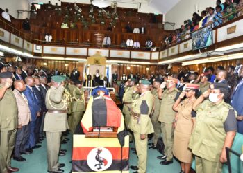Parliament Honours Charles Engola