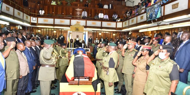 Parliament Honours Charles Engola